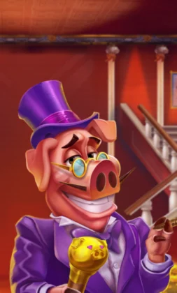 Lucky Pig pokie by Penguin King at Royal Reels NZ